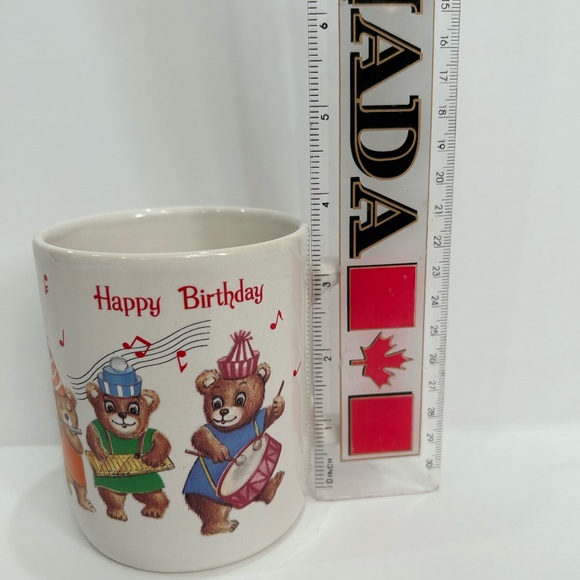 Vintage Y2K Happy Birthday Musical Mug - Picture 3 of 9